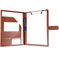 Miniatyrbilde 3 av 5: A4 Dokumentmappe, A4 Notatblokk Dokumentmappe Klippbrett, A4 Organizer Sorter (brun)
