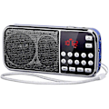 Pikkukuva 1 / 5: Kannettava Bluetooth-radio LED-taskulamppu, latautuva akku