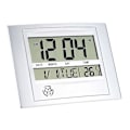 Miniatyrbild 3 av 5: Ts-h129y Digital LCD Väggklocka med Temperatur för Hemmet och Kontoret