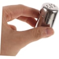 Miniatyrbillede 8 af 8: Krydderiglas i rustfrit stål Salt Peber Shaker Sæt Bærbar Krydderiholder Udendørs