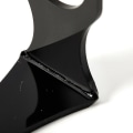 Miniatyrbillede 5 af 5: Akryl Display Stativ Holder Til Samling Teleskopisk Laser Sværd Lys Sabel. (sort) 2 stk)