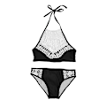 Miniatyrbilde 3 av 4: Dame Badetøy Hult Ut Sommer Strand Push Up Bikini