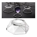 Miniatyrbilde 5 av 5: Akryl Transparent Krystallkule Base Feng Shui Ball Ornament Holder Glass Ny Hylle Display Stativ Hylle Ornament (3 stk)