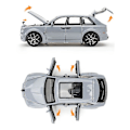 Miniatyrbilde 3 av 5: 1:32 Rolls Royce Cullinan SUV Bilmodell Leke Diecast Alloy Simuleringskjøretøy Lyd Lys Bil Leke For Gutter Barn Samlinger Gray