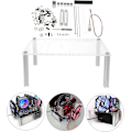 Miniatyrbillede 3 af 8: DIY Computer Cases Tilbehør Bundkort Support Beslag til Åben Bænk Case Stand