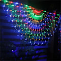 Miniatyrbilde 3 av 5: 3,5m 3xPåfugl Mesh Net Led Lysstreng Fleksibel