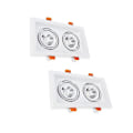 Miniatyrbilde 1 av 5: 2-pakks LED Nedfelt Taklampe Cob Downlight 5W