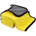 Miniatyrbillede 1 af 5: 5 stk. Mikrofiber Rengøringsklud, Ultra Absorberende Mikrofiber Håndklæder, Bil Mikrofiber Tørklud, Vask Bil Håndklæde, Bil Klud Til Polering Voks 40cm*3