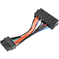 Miniatyrbillede 1 af 8: Computertilbehør 24 Pin til 14 Pin Kabel Strømforsyning Forlængerledning Krympeflex Lodning