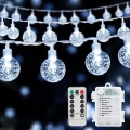 Miniatyrbilde 5 av 5: 5m 50 LED Krystallkule Lyslenke Utendørs
