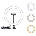 Miniatyrbillede 1 af 5: 1 stk. 26 cm 10 tommer LED Selfie Ringlys Dæmpbar Kamera
