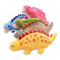 Miniatyrbilde 2 av 4: Dinosaur Blyantveske Pluss Høy Kapasitet Skoleutstyr Dyr Dinosaur Bag Yellow