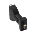 Pikkukuva 5 / 5: HDMI - 3 RCA -muunnin, komposiittivideo- ja äänensovitin 2 kpl musta