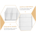 Miniatyrbillede 8 af 8: 2 stk. Makeup Opbevaringsboks Desktop Kosmetik Organizer Makeup Stativ Multi-grid Stativ Kosmetik
