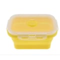 Pikkukuva 1 / 5: Silikoninen Lounasrasia Taittuva Ruokakontti Bento Keltainen