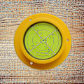 Miniatyrbillede 2 af 5: Disk Præcisions-Boblevatterpas Rund 90mm Bærbar Rund Boblevatterpas