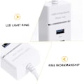 Miniatyrbild 6 av 8: USB 3.0 Hub 4 Extra Portar Splitter Adapter Multifunktionell Kabel Vit Snabb Dataöverföring