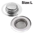 Miniatyrbillede 1 af 4: 2 stk Køkkenvask Si Basket Rustfrit Stål Vask Aftapning Filter Køkkenredskaber Og Gadgets Vask Filter-yuhao large