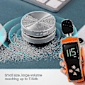 Miniatyrbillede 2 af 4: Trådløs Bt-højttaler Bone Conduction-højttalere Mini bærbar høj lyd Stereo lyd Indbygget mikrofon Lydboks Rød (størrelse, farve: 1 pakke-sølv