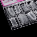 Miniatyrbilde 3 av 4: Klare Akrylformer Falske Negletips Mold 120stk