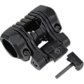 Miniatyrbilde 2 av 5: Torch Clip Montering Plast Rask Utgivelse Lommelykt Holder Clip Montering Kit (svart) (1 stk)