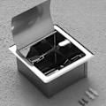 Miniatyrbillede 2 af 5: Vægmonteret Toiletpapirholder i Rustfrit Stål Krom Indbygget Toiletpapirholder
