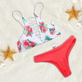 Miniatyrbild 1 av 4: Dam Jumpsuit Badkläder Halter Rem Push Up Bikini
