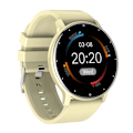 Miniatyrbillede 1 af 5: Smartwatch Hjertefrekvens Blodtryk Søvn Trin Tælling Sport Kvinder Mænd Ur Ring Gold