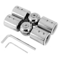 Miniatyrbild 1 av 5: Hinged Elbow Connector Gardinstångshörnskoppling Elbow Connector För Erkerfönster Gardinstänger, Si