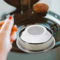 Miniatyrbillede 3 af 5: Espresso Kurvfilter, Højtryks Espresso Maskine Enkeltlags Ikke-tryksat Pulver Rensefilter Pulverskål