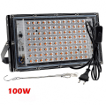 Pikkukuva 1 / 5: 100W Täyden Spektrin Kasvualumiini LED-Kasvivalaisin