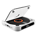 Miniatyrbilde 1 av 5: CD-spiller A-b Repeat Bluetooth-kompatibel CD-spiller Minnefunksjon For Hjem Bil White