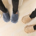 Miniatyrbillede 2 af 5: Mop-Tøfler Doven Rengøring Gulv Rengør Støv Varme Holdbare Til Hjem Soveværelse Beige 1 Par