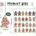 Miniatyrbilde 2 av 4: Julepynt Gingerbreadmann i Plast
