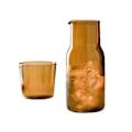Miniatyrbillede 1 af 4: Kold Kande Glas Transparent Vandkaraffel Med Kop