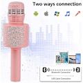 Miniatyrbillede 2 af 5: Trådløs Bluetooth Karaoke Mikrofon, Bærbar Karaoke Afspiller til Børn