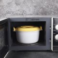 Miniatyrbild 5 av 5: Bärbar Mikrovågsugns Risgryta Multifunktionell Ångkokare 2800ml Isolering Lunchlåda Ångkokning