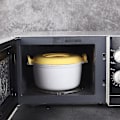 Miniatyrbilde 5 av 5: Bærbar Mikrobølgeovn Riskomfyr Multifunksjonell Damper 2800ml Isolasjonsmatboks Dampende Utstyr