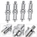 Miniatyrbilde 4 av 8: 4 stk. Lysstativ Adapter Skrueadapter 1/4 til 3/8 Konverter for Kamerastativ Standard Cold Shoe Adapter
