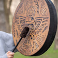 Pikkukuva 3 / 5: Kauppiaan Shaman-rumpu Elämän Puu Äänihoito