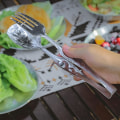 Miniatyrbillede 3 af 5: Rustfrit Stål Tang Køkken Tang, Buffet Tang Tang Til Kok, Grill, Madgrill, Salat, Servering, Buffet (sølv) (1 stk)