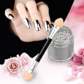 Miniatyrbild 2 av 5: 1 Ask 10g Spegelglitterpulver Nagelsmycke Krom Manikyr