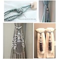 Miniatyrbillede 5 af 5: 1 Par Tasselgardiner Tilbageholdere Hjem Dekorative Vindue Gardin Bold Tassels Tov Holdbacks (pink) (shikai)-yuhao
