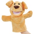 Miniatyrbillede 1 af 2: Plush Fyldt Hvalpe Hund Hånddukke Blød Elskelig Kæledyrslegetøj Til Voksne Børn 10''