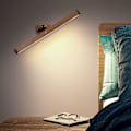 Miniatyrbillede 4 af 5: 4W Spejlslampe 30cm Badeværelseslys Varmt Hvidt Dæmpbart LED Natlys 4000k Skabsspejlslampe Nødlys Håndlampe Vægskænke Til Trapper Gang