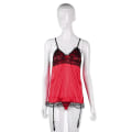 Miniatyrbilde 2 av 5: Sexy Lace BH-sett med Push Up - Kvinneundertøy