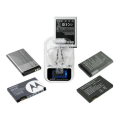 Miniatyrbilde 2 av 5: Universal LCD Mobiltelefon Batteri Vegg Reiselader USB