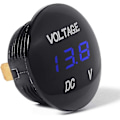 Miniatyrbild 1 av 5: Vattentät Voltmeter med LED Digital Display Voltmeter 12v-24v (blå)