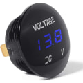 Miniatyrbillede 1 af 5: Vandafvisende Voltmeter med LED Digital Display Voltmeter 12v-24v (blå)