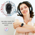 Miniatyrbillede 2 af 5: Fic-sw-654(x3) 1,2 Tommer Display Smartwatch med Legeringsskal